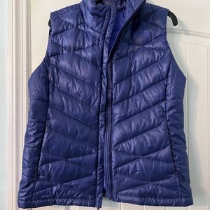 Womens Size Large Purple North Face Vest